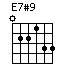 E7#9