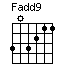 Fadd9
