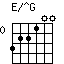 E/^G