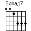 Ebmaj7