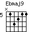 Ebmaj9