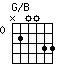 G/B