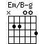 Em/B-g