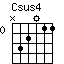 Csus4