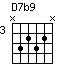 D7b9
